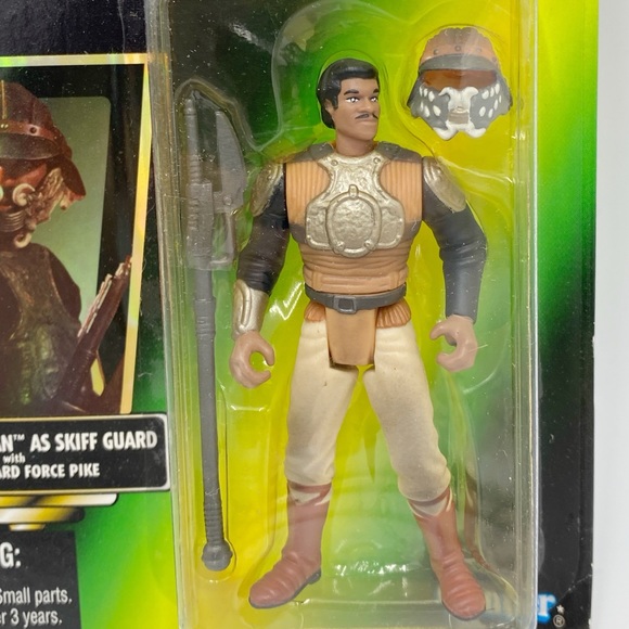 Hasbro Star Wars Action Figure Lando Calrissian as Skiff Guard 1996 - Picture 4 of 7